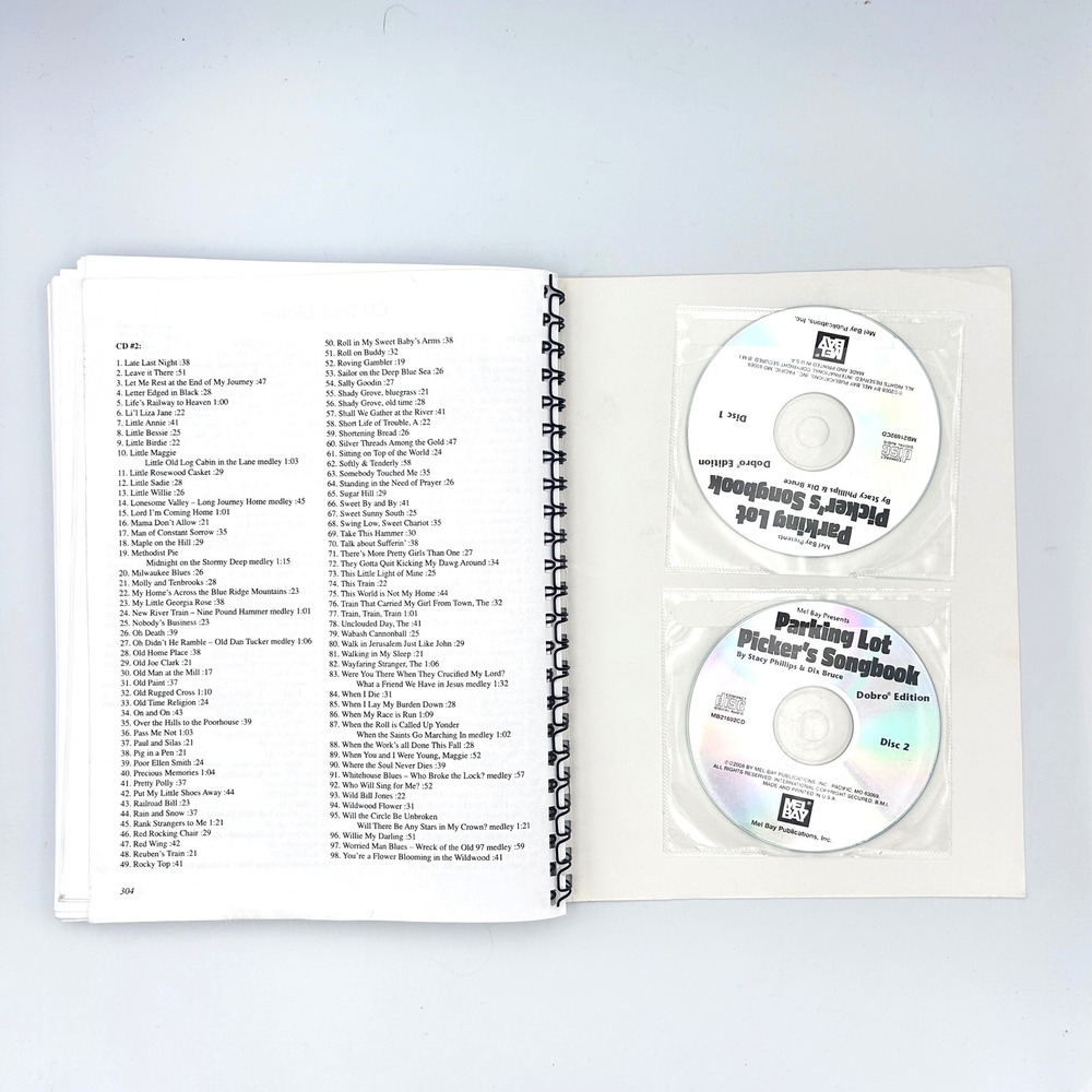 Parking Lot Picker's Guitar Songbook Dobro Edition Stacy Phillips with 2 CDs - Picture 3 of 8